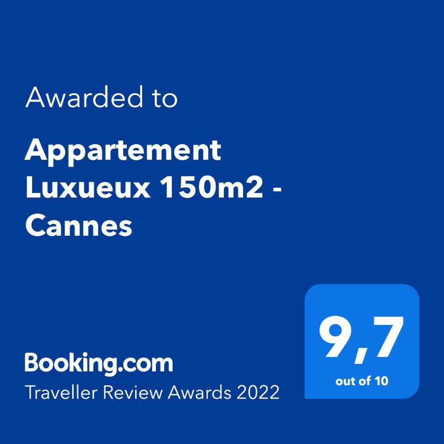 Appartement Luxueux 150M2 - Cannes Exteriör bild